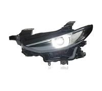 Carcasas Faros Delanteros Faros Delanteros LED para Mazda 3 Axela 2020-2023, LED DRL Hid, Faros Delanteros Angel Eye, Faros Angel Eyes, Estilo de Coche. Faros(Without Yellow Patch)