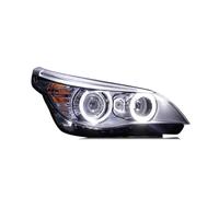 Carcasas Faros Delanteros para E60 2003-2010 520i 523i 530i Suministros automotrices 12V H7 LED DRL Lente de xenón Accesorios novedosos para automóviles Faros Delanteros Faros(2003-2007,Without Bulb)