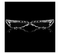 Carcasas Faros Par Lentes Faros Delanteros Coche para Serie 3 F30 F31 2016 2017 2018 2019 Pantalla Cristal Cubierta Lente Lámpara LED Cubierta Faro Cubierta Faro Lentes(Pair)