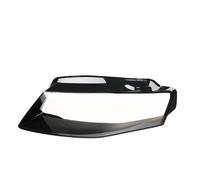 Carcasas Faros Par para A4 A4L B8 2009 2010 2011 2012 Carcasas Faros Delanteros Coche Cubierta Faros Delanteros Carcasa Transparente Pantalla Lámpara Cubierta Faro Lentes(Left)