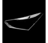 Carcasas para Faros Coche Compatible Con Hyundai Para Santa Fe IX45 2017 2018 Cubierta Faro Delantero Coche Cubierta De Lámpara Lente Luz Pantalla Transparente(Left)