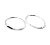 Carcasas para faros de coche 51137149905 51137149906 Anillo Embellecedor De Faro Delantero Cromado ABS Izquierdo O Derecho Para 2007-2015 R55 R56 R57 R58 R59 Faro Delantero Cubiertas(Chrome)