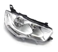 Carcasas para faros de coche Faro Para Citroen Para C-Elysee 2014 2015 2016 Delantero Parachoques Montaje Lentes Faros Cubierta(bien)