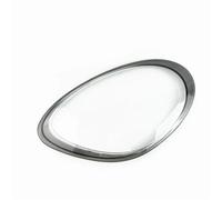 Carcasas para faros de coche Para 987 Para Cayman Para Boxster 2004-2007 Cubierta De Faro Lente Cristal Reemplazo Lámpara Frontal Pantalla Auto Shell Cubierta Lente Faro(Izquierda)