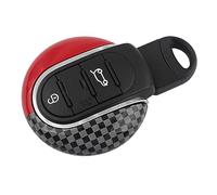 Carcasas para Llaves Funda para Llave de Coche Llavero Compatible con Mini Cooper Después de 2014 Tercera Generación F Serie F54 F55 F56 F57 F60 PJ01 (Carcasas para Llaves Tipo B, JCW)