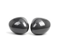 Carcasas Retrovisor Cubierta De Repuesto Para Espejo Retrovisor Coche, Para Mini Para Countryman Para F60 2017-2019 Con Volante A La Izquierda Tapa De Ala Exterior(Aspecto de carbono)