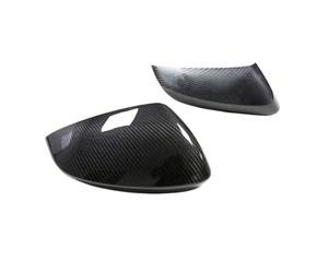 Carcasas Retrovisor Para A3 S3 RS3 8Y 2021 2022 2023 LHD Carcasas Espejo Lateral Fibra Carbono Real Cubierta Retrovisor
