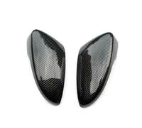 Carcasas Retrovisor Pegatinas Para Espejo Retrovisor Exterior De Coche, Para VW, Para CC, Para Jetta, Euro Tapa De Ala Exterior(Aspecto de carbono)