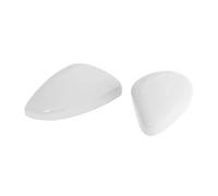 Carcasas Retrovisor Tapa de la cubierta del espejo retrovisor exterior puerta lateral coche para Citroen C3 2016 2017 2018 2019 2020 Tapas Retrovisor(Glossy White)