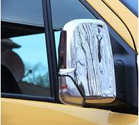 Carcasas Retrovisores Cromados válidas para MERCEDES SPRINTER W906 | VW CRAFTER | desde 2006+ Acero Inoxidable 2 juego Tapas de Espejo Exteriores