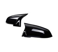 Carcasas Retrovisores para BMW Serie 3 GT 3GT F34 2013-2018 Auto Vista Trasera Coche Cubierta Espejo Lateral Embellecedor Estilo Fibra Carbono (Color : Bright Black)
