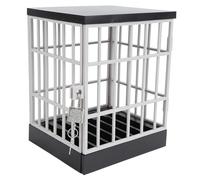 Cárcel para Teléfono Móvil, Cárcel para Teléfono Celular de Prisión Móvil, Cárcel para Teléfono Celular con Cerradura y Llaves, Dispositivo de Almacenamiento para Teléfono (Negro