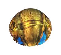 Cárcel Y Canal En Annecy Old City Gorro De Ducha Con Estampado Elástico Reutilizable Gorro De Baño Para Mujer Gorro De Ducha Impermeable De Doble Capa, para Damas Salón De Spa