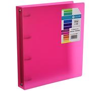 Carchivo 12354453 - Carpeta 4 anillas, 25mm, 1/4, color rojo