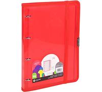 Carchivo - Carpeta carpeblock Dune, con bloc y sobre, color rojo