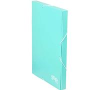 Carchivo - Carpeta archivador de proyectos con lomo de 2,5cm, serie Soft, color verde menta