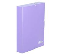 Carchivo - Carpeta archivador de proyectos con lomo de 5cm, serie Soft, color malva