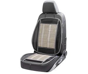 CarComfort funda de asiento de bambú transpirable , funda de asiento de coche con bambú, funda de asiento universal en beige/negro