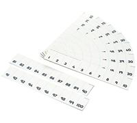 Card 1-100 Number Track (Numicon Apparatus)