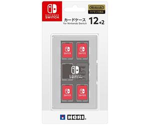 Card Case 12 + 2 for Nintendo Switch - White [Hori][Importación Japonesa]
