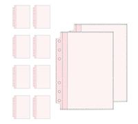 Card Collection Binder - 10 hojas A5 A6 | Collectible Trading Card Albums - For Display Collection Organization Photo Envelopes Photocards Tickets Kids Adults