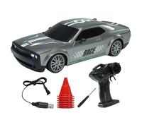 Card Count Card - Electric 4WD Remote Control Vehicle, RC Toy Recargable | Velocidad competitiva del Coche con luz LED, Modelo de de Pista Exterior Interior, Escalador Todoterreno para ama