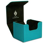 Card Guardian - Caja Premium para Más de 100 Cartas (Verde Azulado) Compatible Con Magic the Gathering (MTG), Commander, Yugioh, Pokémon