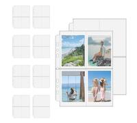 Card Holder Binder - 10-Sheet Clear Album | A5 A6 Loose-Leaf Photo Sleeve