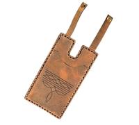 Card Holder, Leather Small Wallets, Snap Fastening Coin Pocket, Boot-Shaped Handmade Purse for Travel, Outdoor, Ladies, Daily Carry, Key Storage, Casual Use 2.99x4.02in, Marrón Claro,