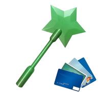Card Holder Wand, 3D Printed Payment Supplies, Payment Star Wand | for Kids Teens Adults Tech Lovers Cosplay Fans Magicians Performers Themed Events Parties Shopping