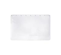 Card Magnifying Glass - PVC Lens 8.5x5.5cm | Mini 3X Pocket Magnifier