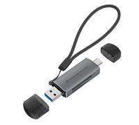 Card reader externo concentronic bian05g usb-c y usb-a compatible con