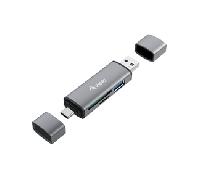Equip Lector de Tarjetas Externo USB 3.0 Doble Conexión USB/USB-C