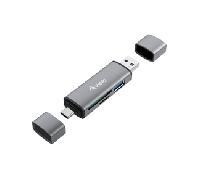 CARD READER EXTERNO CONCEPTORNIC USB 3.0 DOBLE CONEXION USB & USB-C OTG