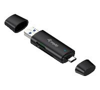 card reader externo equip usb 3.2 doble conexion usb-a usb-c sd tf