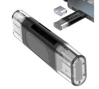 Card Reader for Computer Multi-Functional High-Speed Adapter