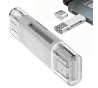 Card Reader - High-Speed 4-in-1 Multi-Functional Memory Card Reader Hub