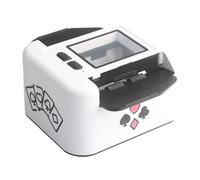 Card Shuffling Machine, USB Rechargeable Deck Dealer, 6.5x5.12x3.19inches, Cartoon Smart Design, Fast Automatic Operations, Ideal for Poker, Bridge, Rummy, Canasta, Mahjong, Family, Travel