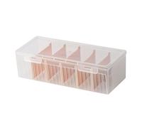 Card Storage Box - 23.5x9.5x6.8cm Large Capacity Desktop Note Case | Business Card Organizer | Interactive Greeting Organizer Box For Home Office School Living Room Classroom Bedroom Kitchen Women