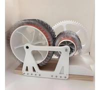 Cardadora De Tambor Para Lana, Cardadora Manual De Tambor Para Fieltro De Lana Con Mezcla Rápida De Colores, Peinado, Hilado, Placa De Cardado De Fibra, Mezcladora De Colores Para Fieltro De Lana