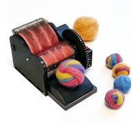 Cardadora Eléctrica De Tambor De Fieltro De Lana, Máquina Mezcladora De Fibras Con Velocidad Y Dirección Ajustables, Herramienta Automática De Cardado De Lana Para Procesamiento De Pelo De Mascotas