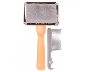 Cardadora Suave + Limpia Cepillo - Tamaño: L
