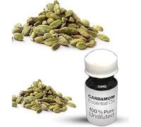 Cardamom Essential Oil / 100% Pure Cardamom Undiluted Essential Oil Premium Quality (10 ML, NATURAL)