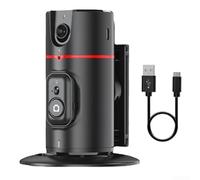 Cardán de 360 grados con control remoto con seguimiento de IA para smartphone para estabilizador para videos suaves y claros (P02-negro)