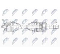Cardán NTY 703mm - NPW-BM-169