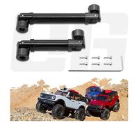 Cardán Transmisión Delantero Eje Transmisión Central Acero 2 Piezas Para Axial SCX24 C10 AXI00001 JLU AXI00002 Para Bronco AXI00006
