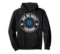 Cardano ADA Coin Vintage Pregúntame Sobre Cardano Sudadera con Capucha