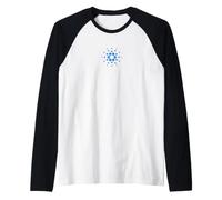Cardano ADA Crypto Blockchain ADA Cardano Logo Camiseta Manga Raglan