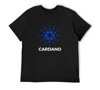 Cardano Ada Cryptocurrency Defi Coin Tech Gift For Traders Investors Men's T-Shirt Unisex Black Cotton Print tee Shirts XXL