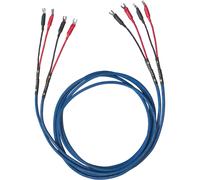 Cardas Clear SE9 MP (2 x 3m) - Câble d'enceinte ou haut-parleur, monté, 1,65 mm², Fourches, Banane